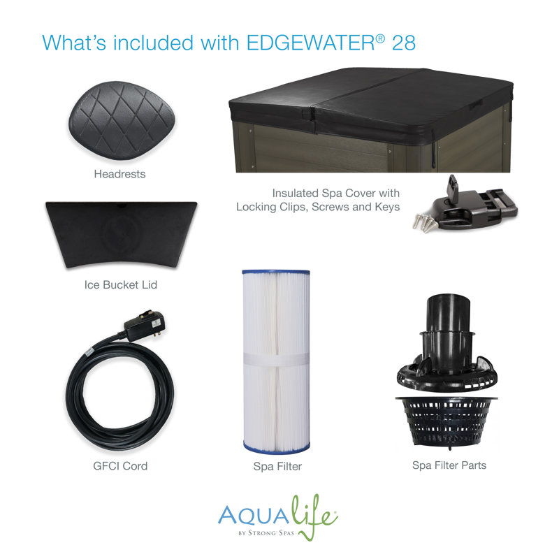 Aqualife® by Strong Spas® Aqualife Edgewater® 7-Person 28-Jet